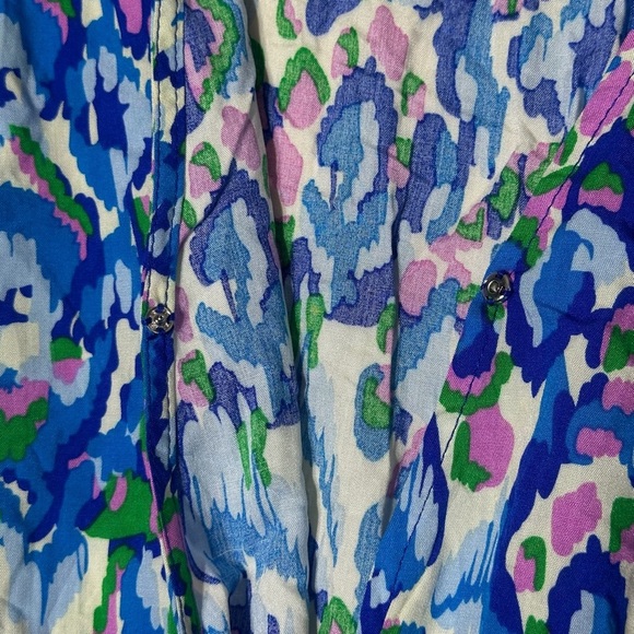 Cupshe Abstract Print Drawstring Romper Size Medium - Picture 6 of 11